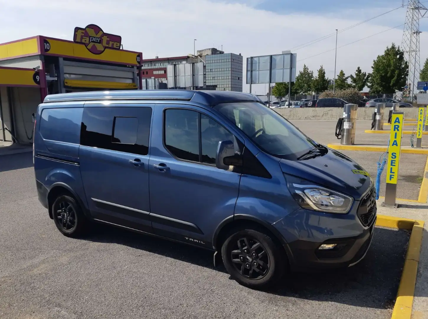 Ford Ford Transit Custom C-Lover Van Синій - 1