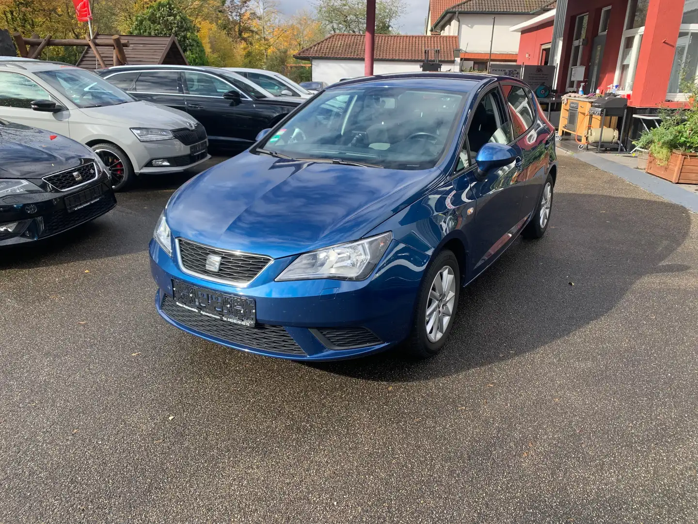 SEAT Ibiza Style Salsa*TÜV/INSP NEU*SHZ*NAVI*BT/AUX*PDC* Blau - 1