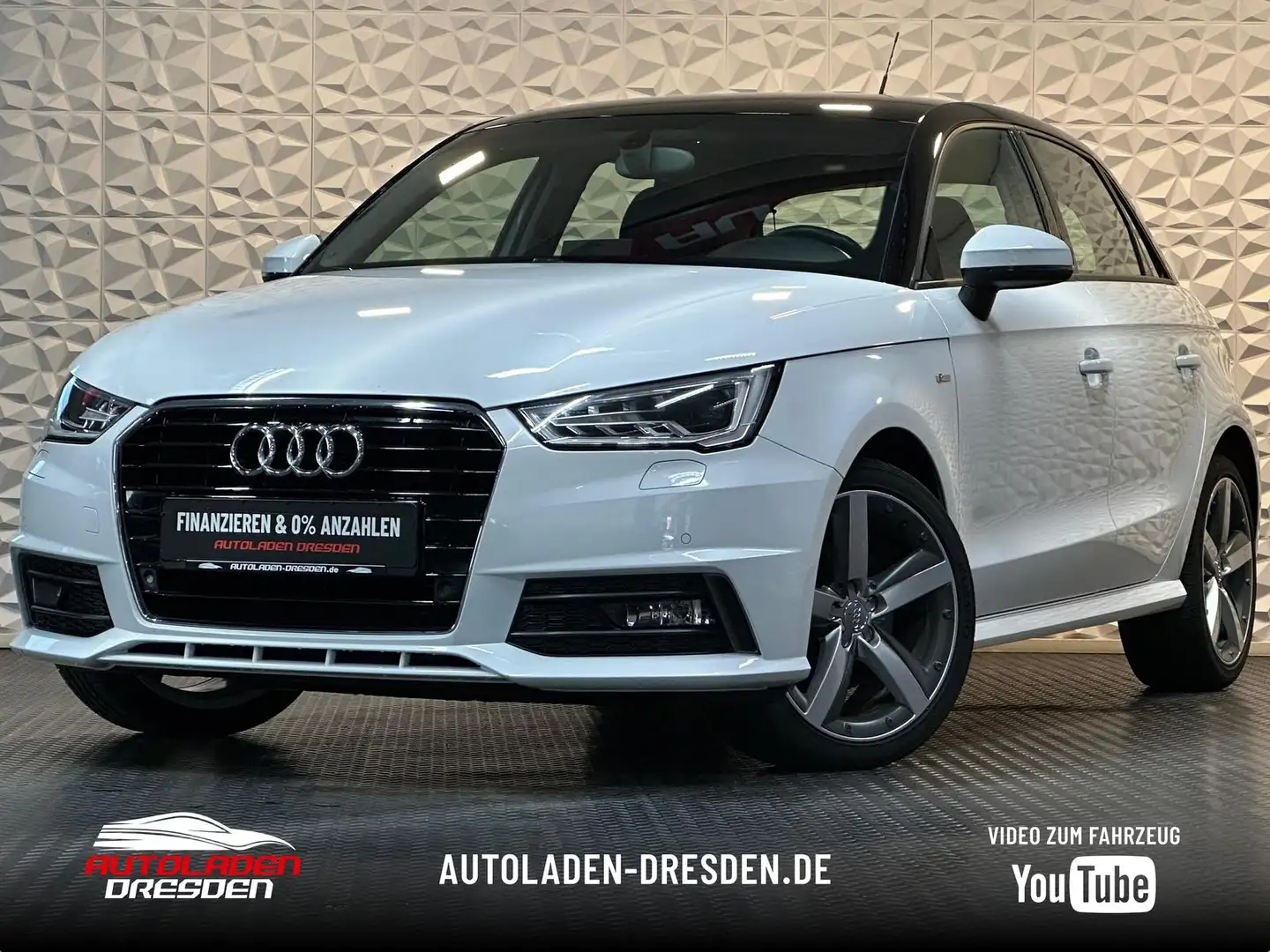 Audi A1 1.4TFSI S LINE* BiXENON#2XPDC#BT#KLIMA#HU NEU Weiß - 1