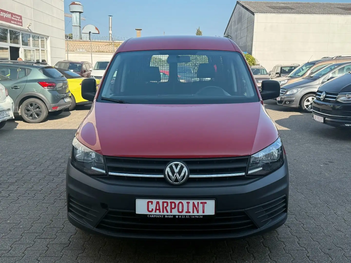 Volkswagen Caddy Nfz Kasten BMT 2.HAND/ TÜV 02/2027 Rouge - 2