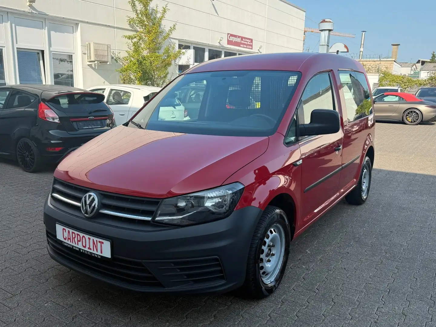 Volkswagen Caddy Nfz Kasten BMT 2.HAND/ TÜV 02/2027 Rouge - 1