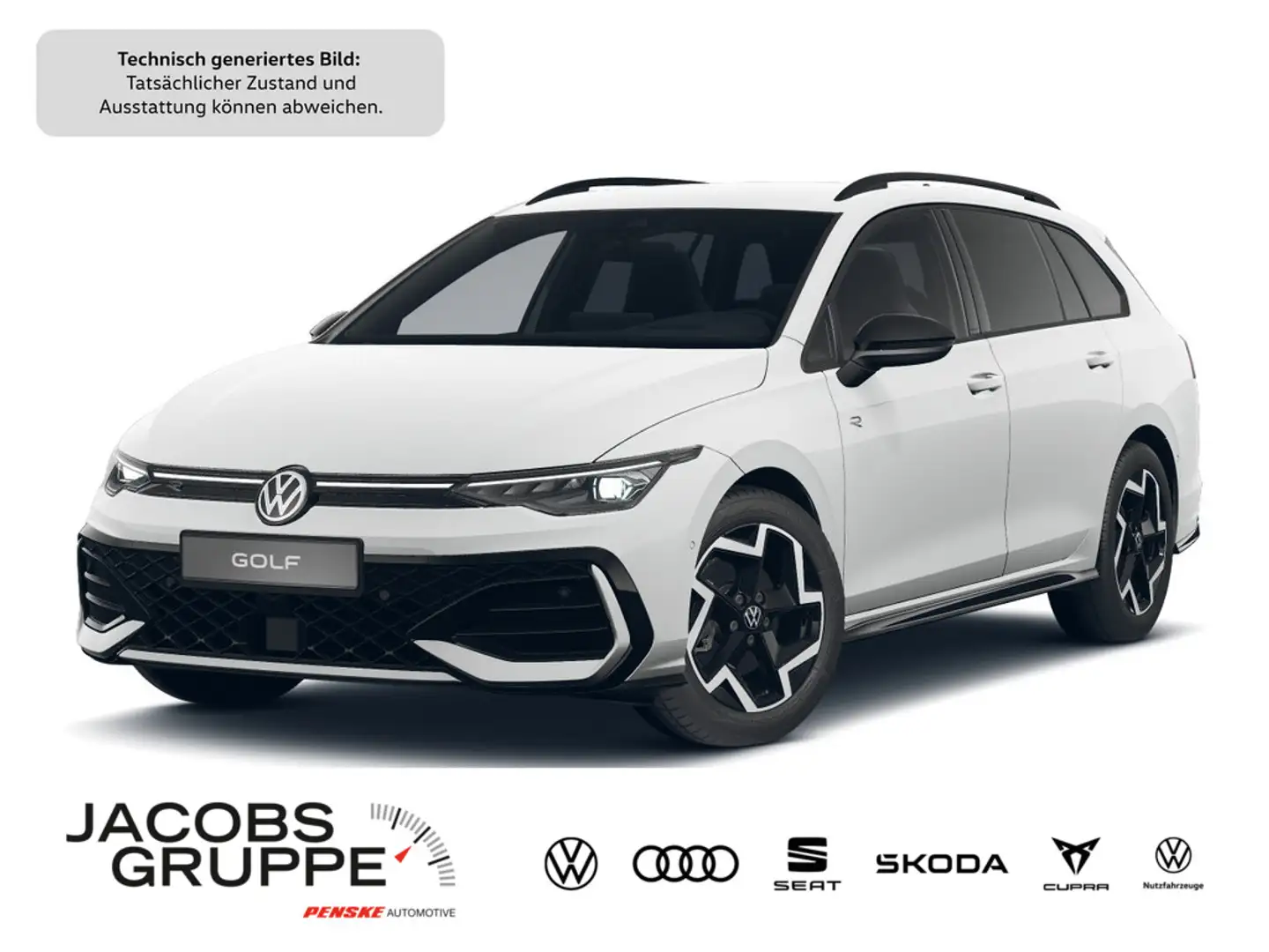 Volkswagen Golf VIII Variant 2.0 TDI R-Line " Black Style " Weiß - 1