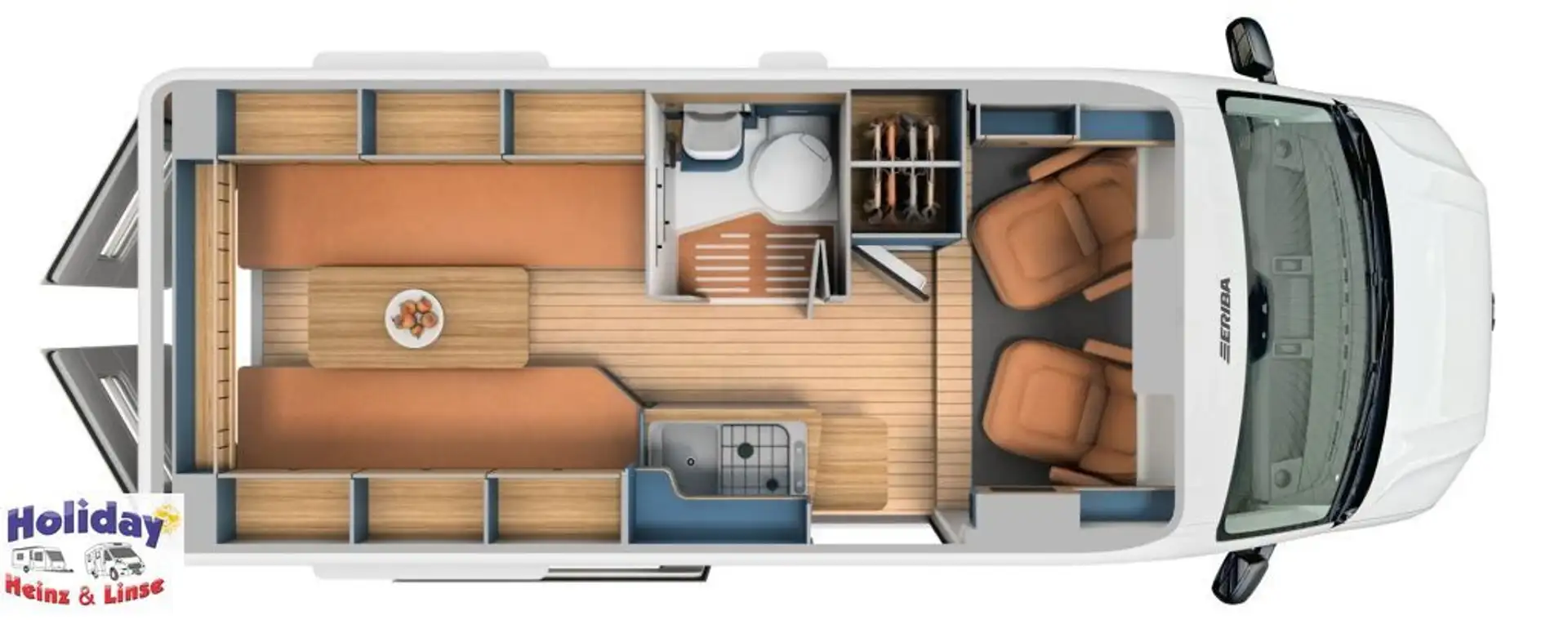 Hymer/Eriba Eriba Car 322 163 PS, Automatik, 3,5 t Linie: Bl Blau - 2