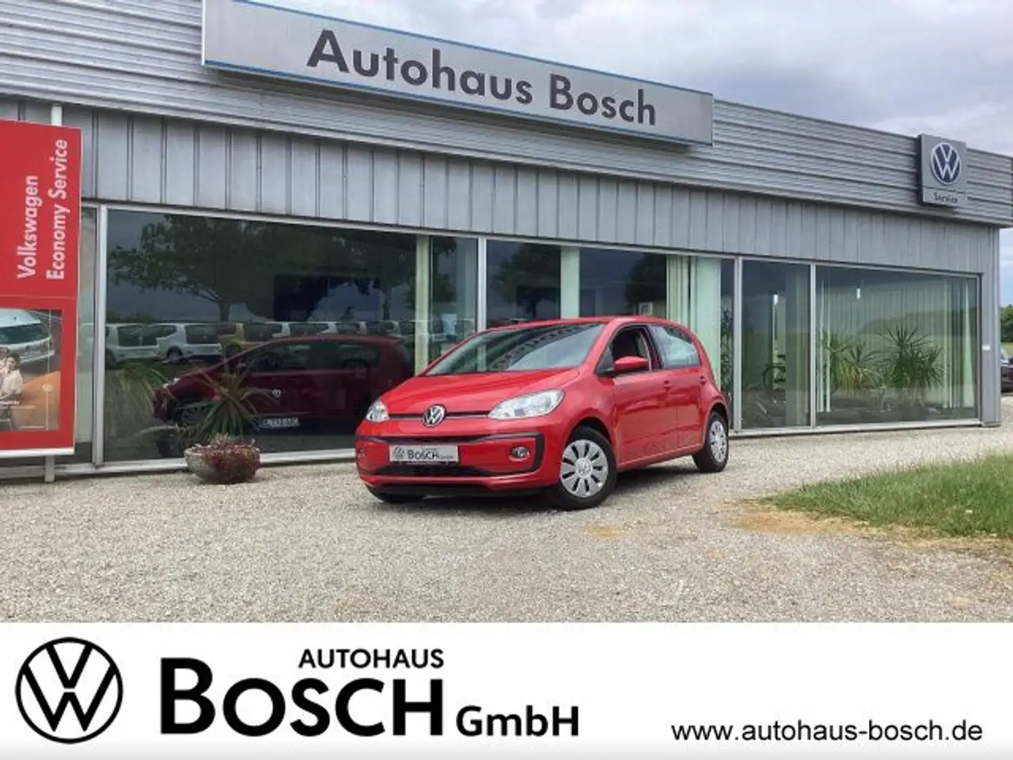 Volkswagen up! 1.0 move 5-türig SHZ PDC RFK Tempomat DAB+ Rot - 1