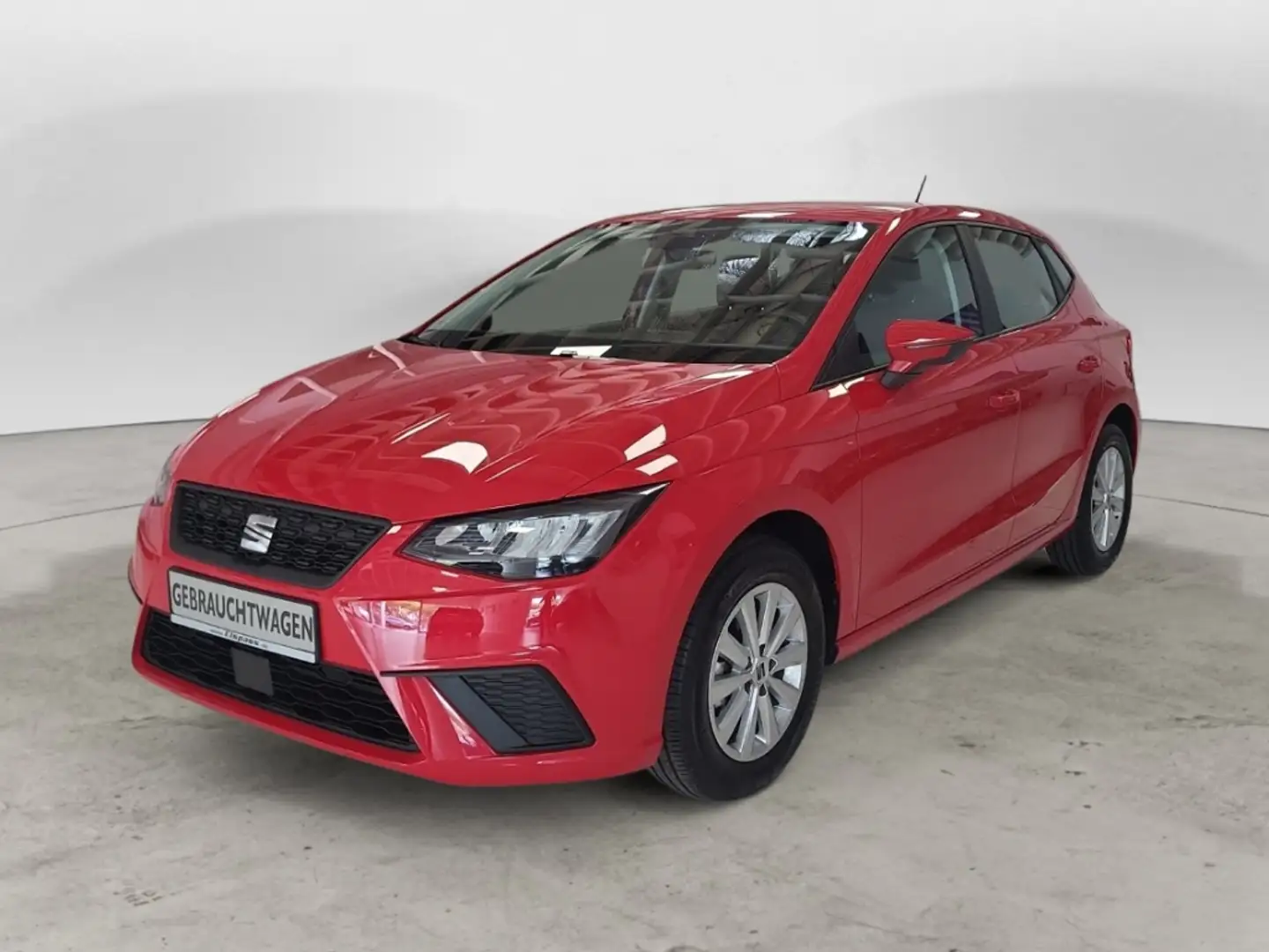 SEAT Ibiza Style LED DIG-DISPLAY TEMPOMAT APPLE/ANDROID ALU P Rouge - 2