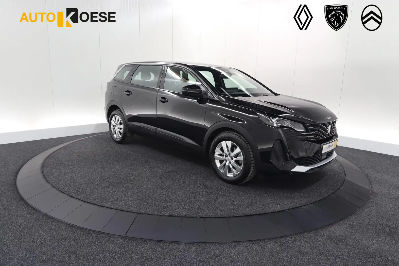 Peugeot 5008 PureTech 130 EAT8 Active Pack Business | 7 Zitplaa Zwart - 1