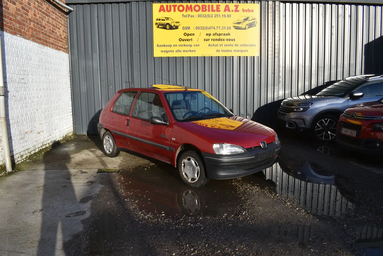 Peugeot 106 1.1i Sketch / Pano / First hand ***12M GARANTIE*** Red - 1