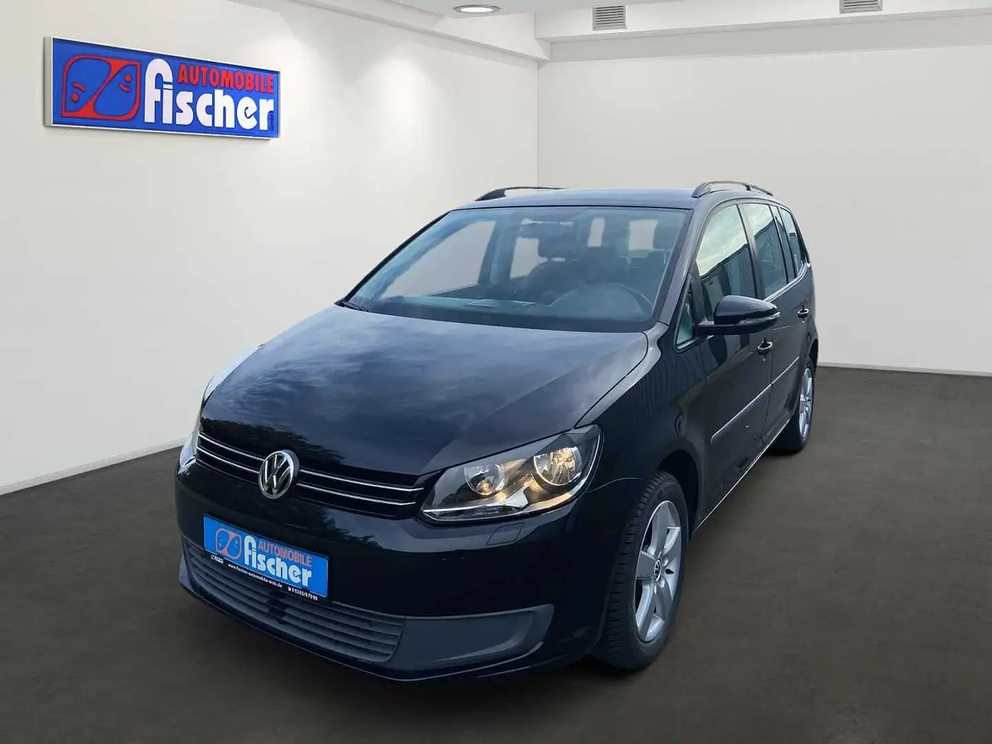 Volkswagen Touran 1.4 TSI Trendline 7-Sitzer Steuerkette NEU Sitzh C Schwarz - 1