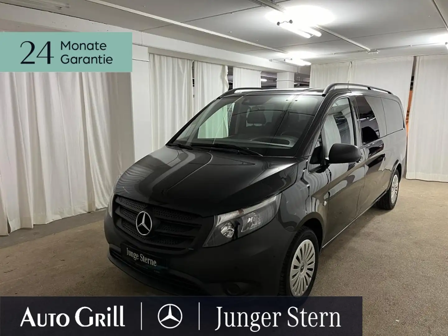 Mercedes-Benz Vito Tourer 116 CDI Pro 9Sitze 2xKlima RfKam AHK Schwarz - 2