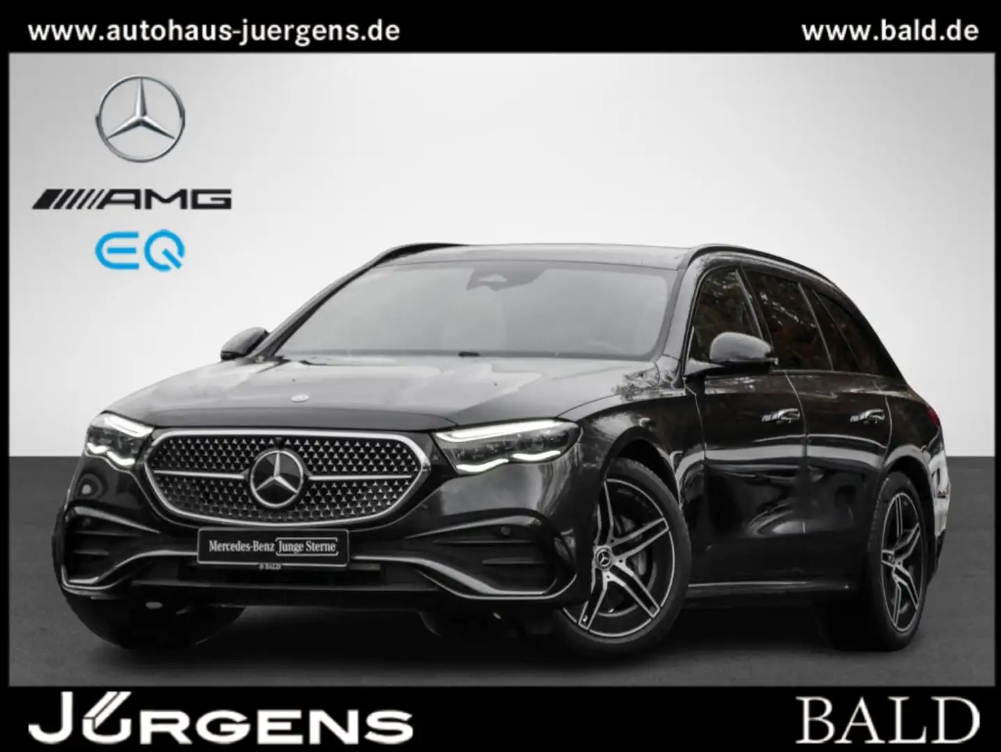 Mercedes-Benz E 220 d T AMG-Sport/360/Pano/Burm/AHK/Night/Dist Grau - 1