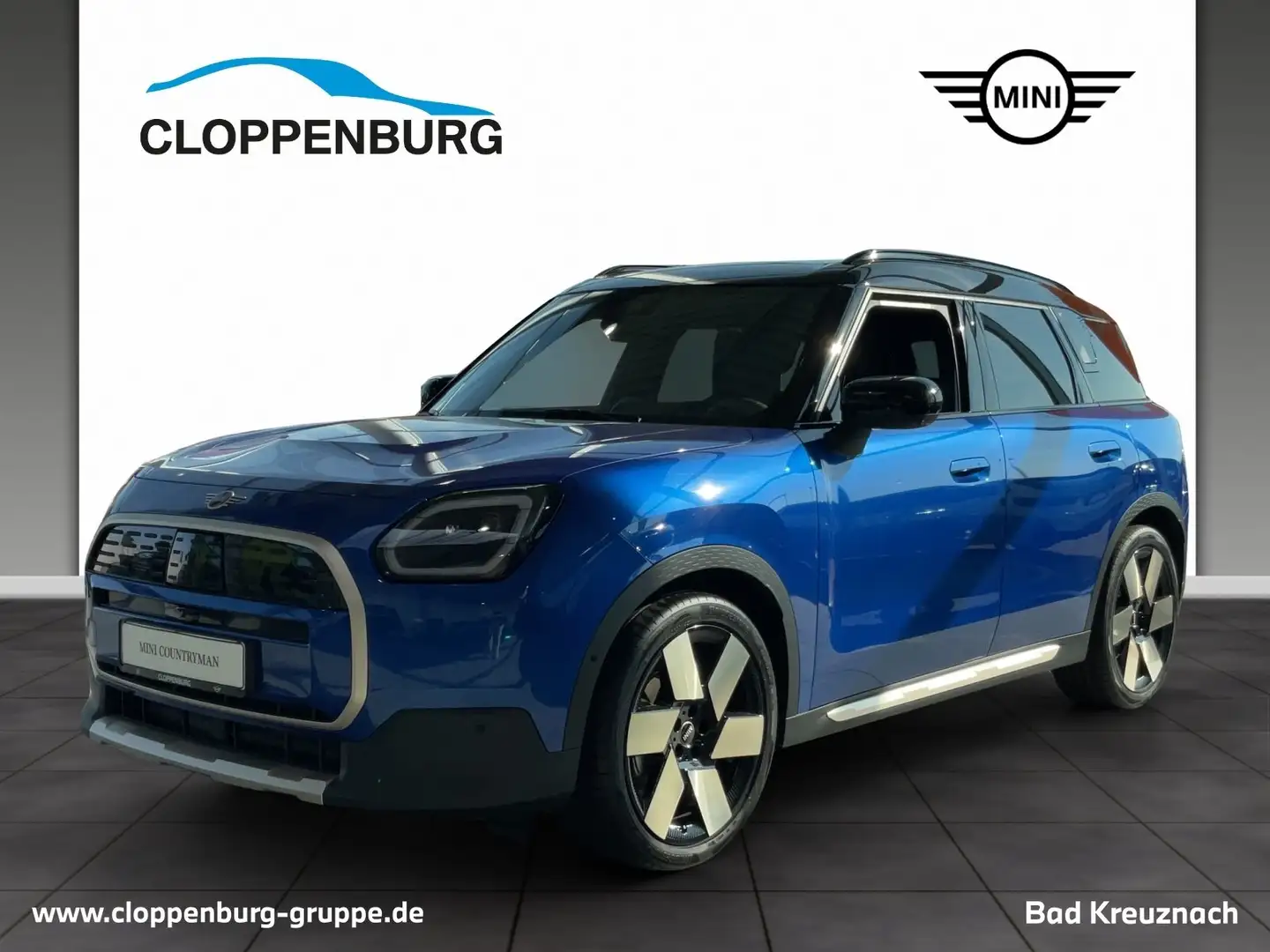 MINI Cooper Countryman Countryman E Favoured Trim Pano+Lhz/Shz+Head-Up Modrá - 1