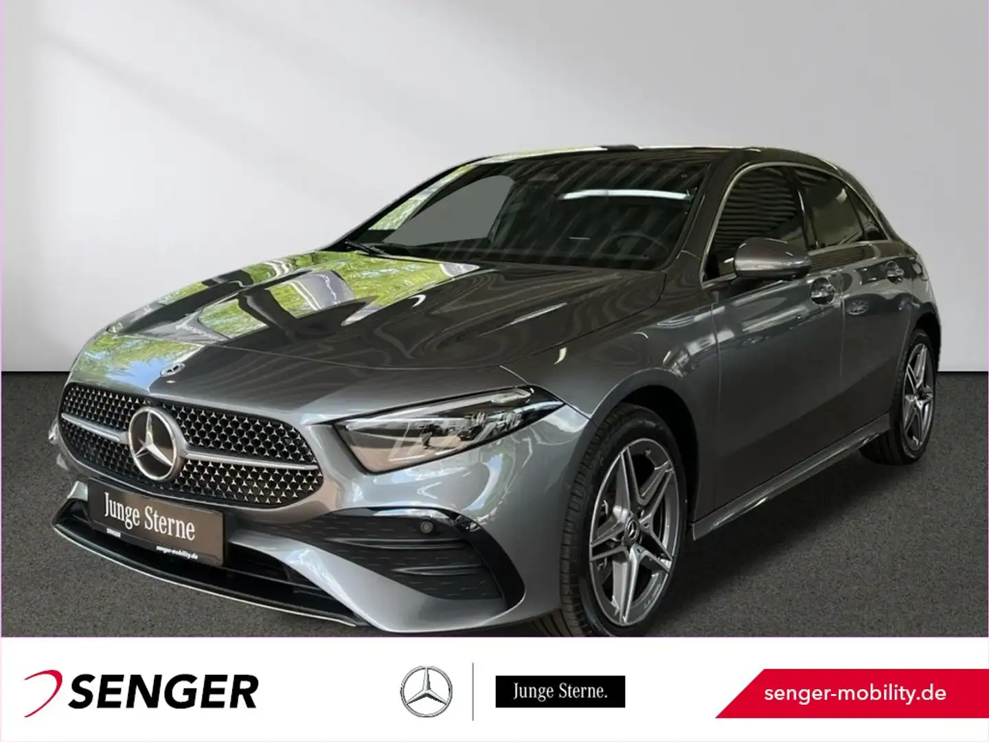 Mercedes-Benz A 250 e AMG Pano Ambiente Totwinkel 360°-Kamera Gris - 1