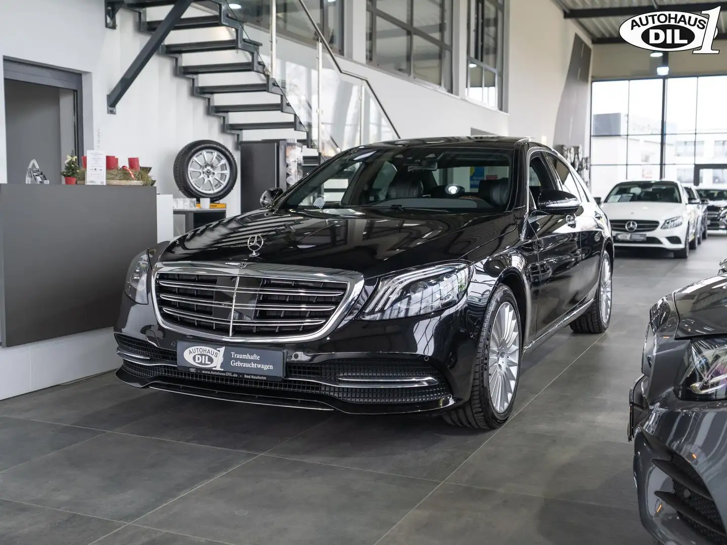 Mercedes-Benz S 350 d 4Matic *1.HAND*PANO*360°-K*BURM*STAND-HZ* Negro - 2