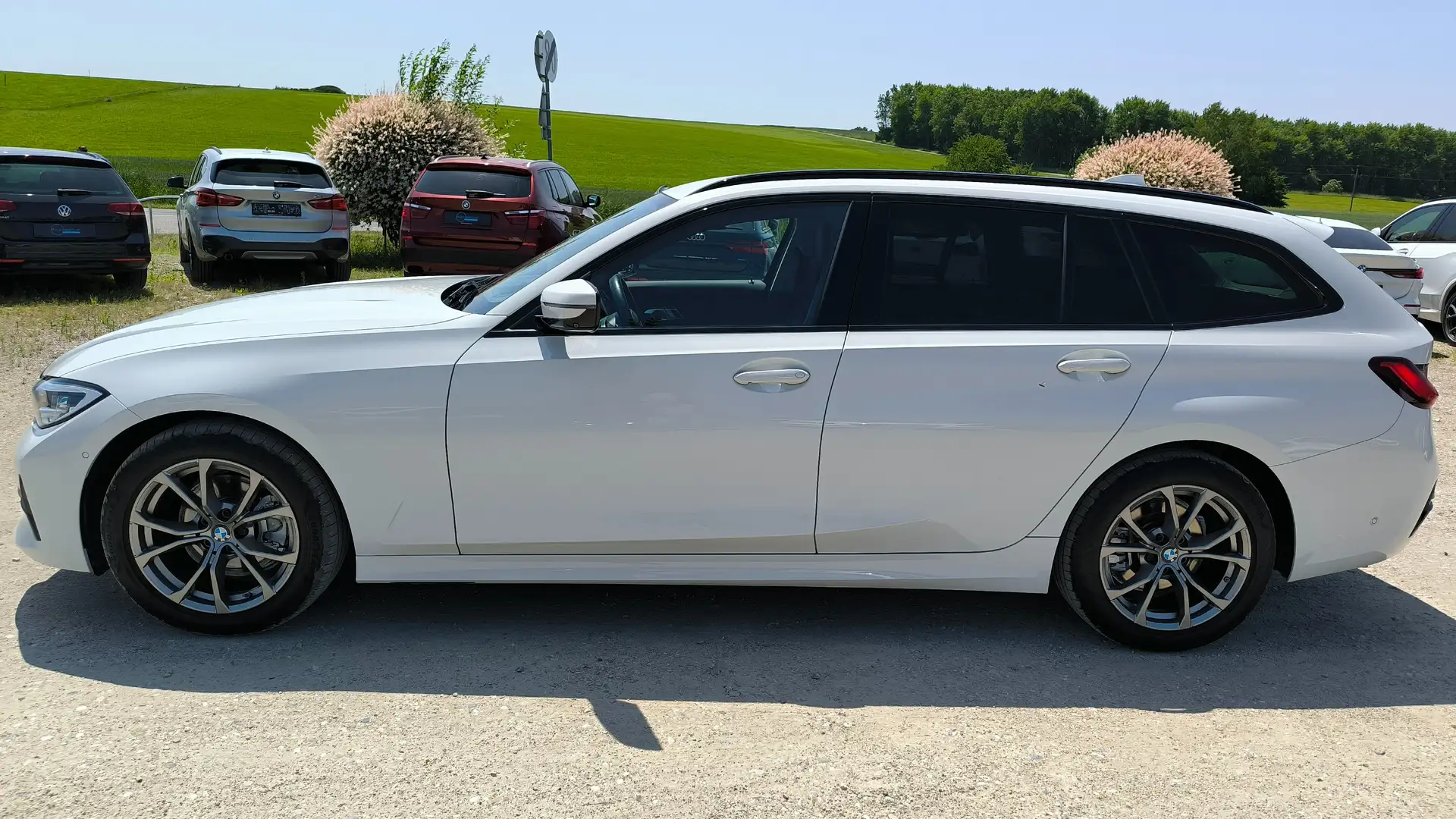 BMW 320 320 d xDrive Sport Line Blanco - 2