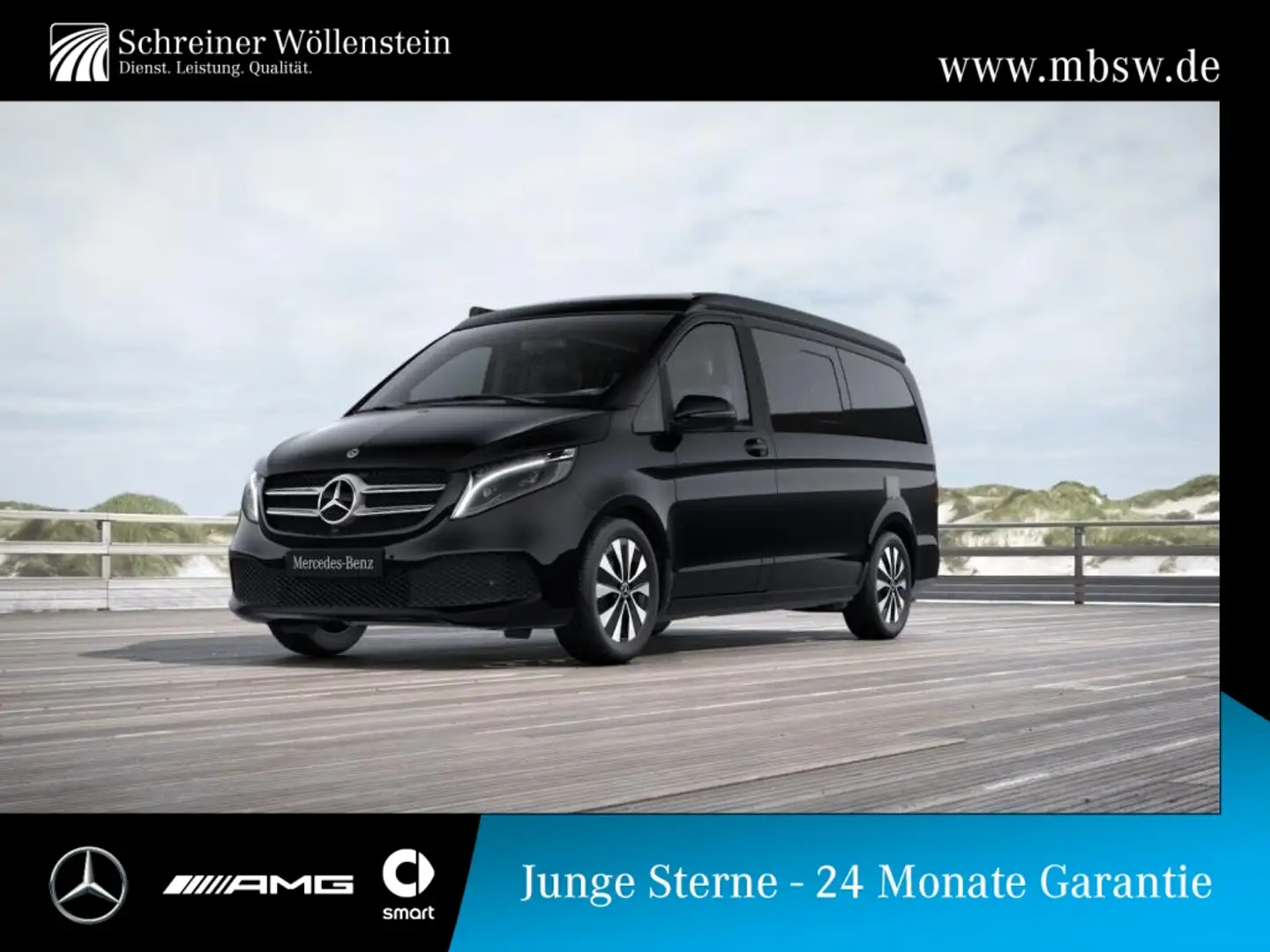Mercedes-Benz Marco Polo 300 d 4M Stdhzg*360°*AHK*EDW*Distr*9G Černá - 1