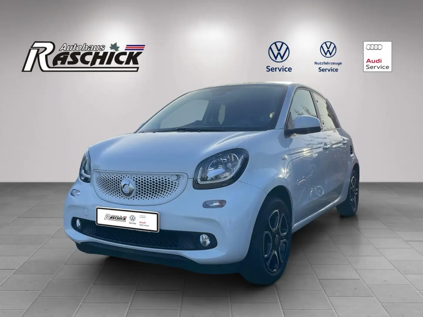 smart forFour Prime Sitzheizung Freisprecheinr. Klima Blanc - 2
