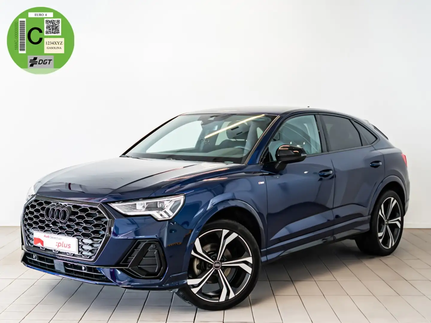 Audi Q3 Sportback 35 TDI Black line S tronic Blu/Azzurro - 1