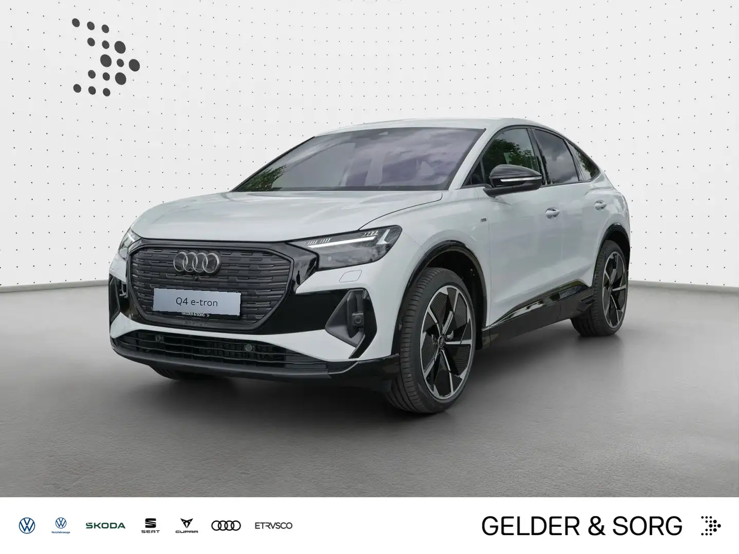 Audi Q4 e-tron Q4 Sportback 55 e-tron Edition S Line SONOS|ASS- Weiß - 1