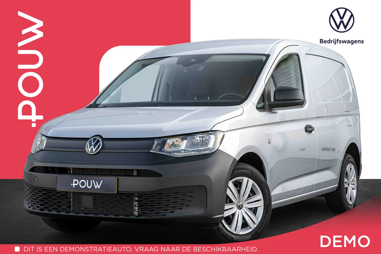 Volkswagen Caddy Cargo 2.0 TDI 102pk Comfort | Trekhaak | Betonplex Zilver - 1