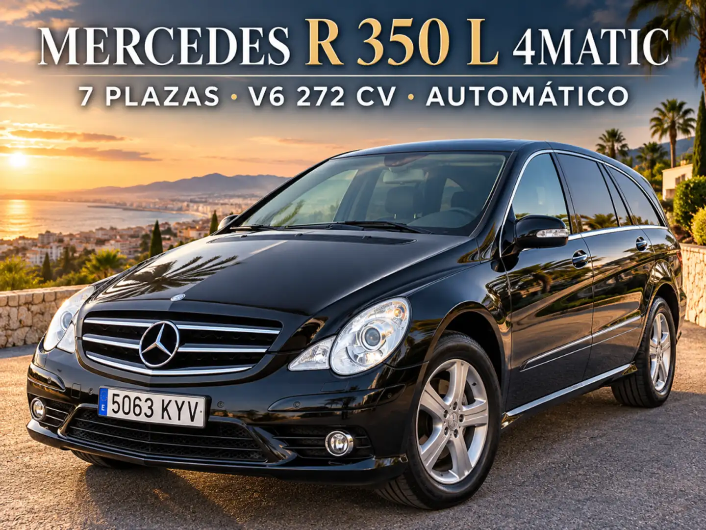 Mercedes-Benz R 320 350 L 4M Grand Edition Aut. Negro - 1