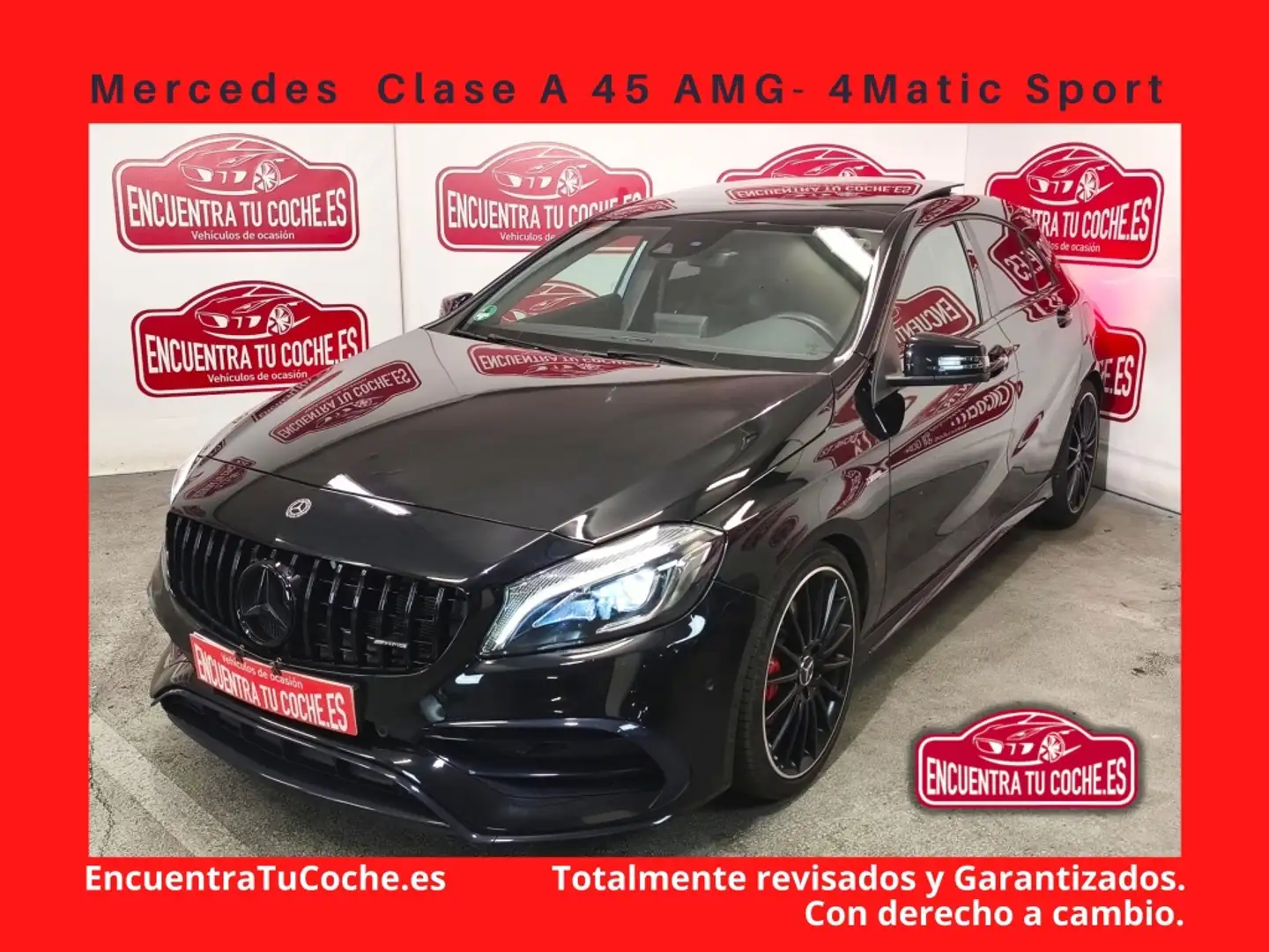 Mercedes-Benz MERCEDES-BENZ Clase A Pequeño  Automático de 5 P Negro - 1