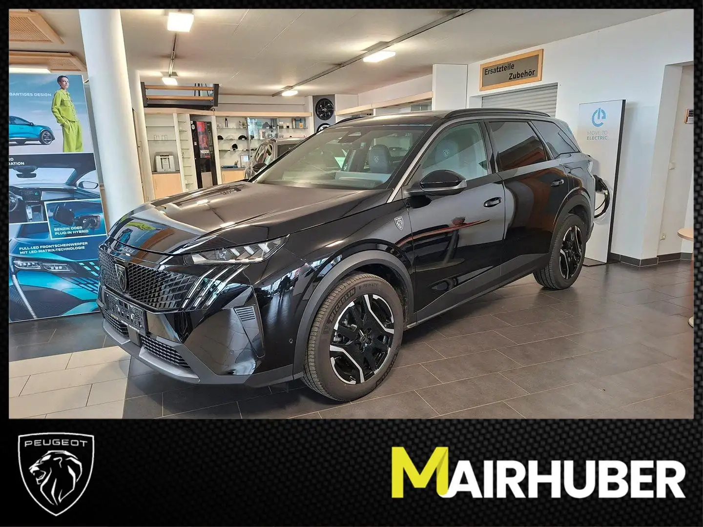 Peugeot 5008 GT Plug-in Hybrid 195 e-DCS7 Schwarz - 1