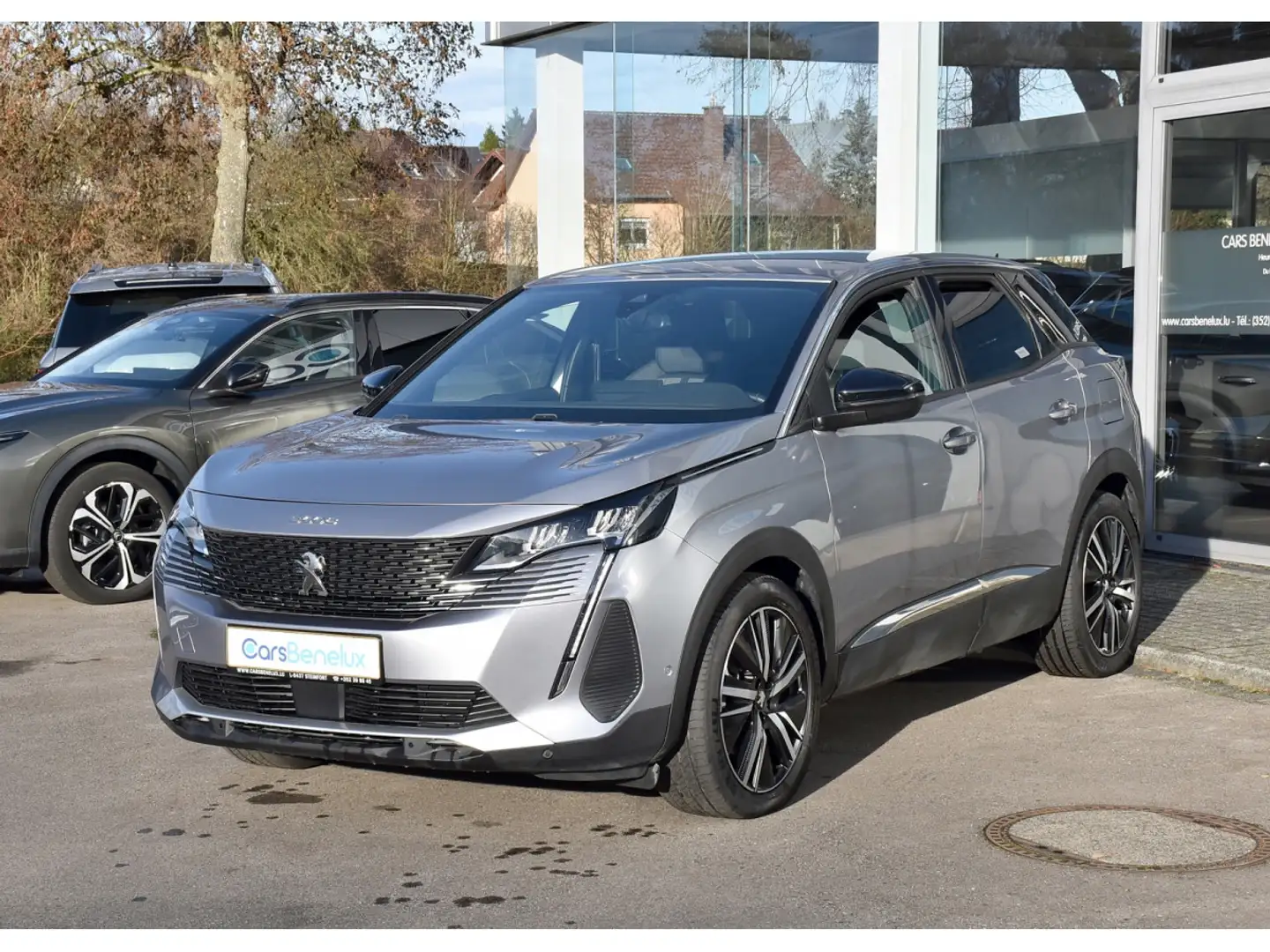 Peugeot 3008 1.6 PHEV 180 Allure e-EAT8 ACC LANE SIDE CAM 1° M. Argent - 2