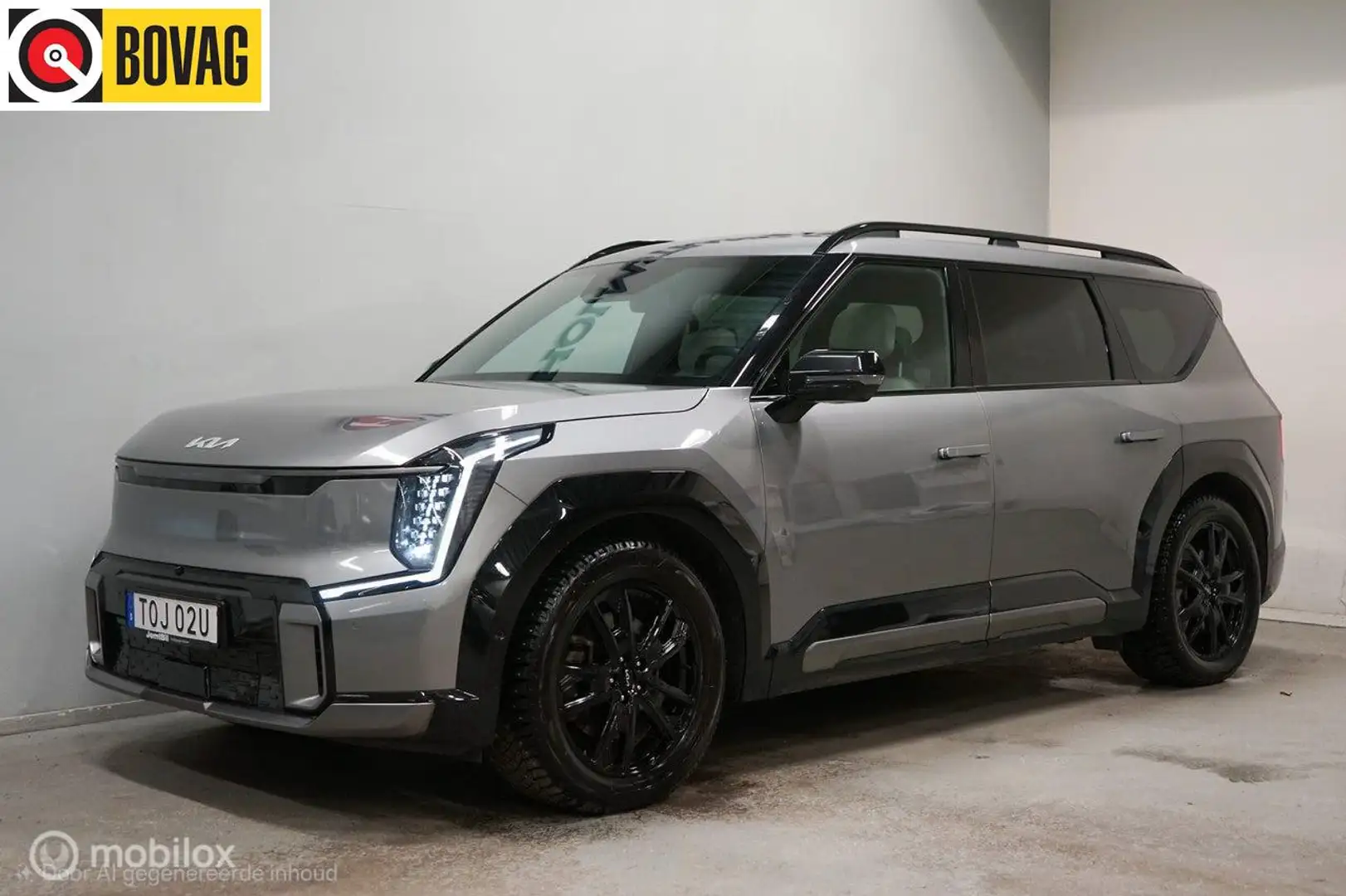 Kia EV9 Launch Edition GT-Line AWD 3 99.8 kWh, 385 pk, tre Grau - 1