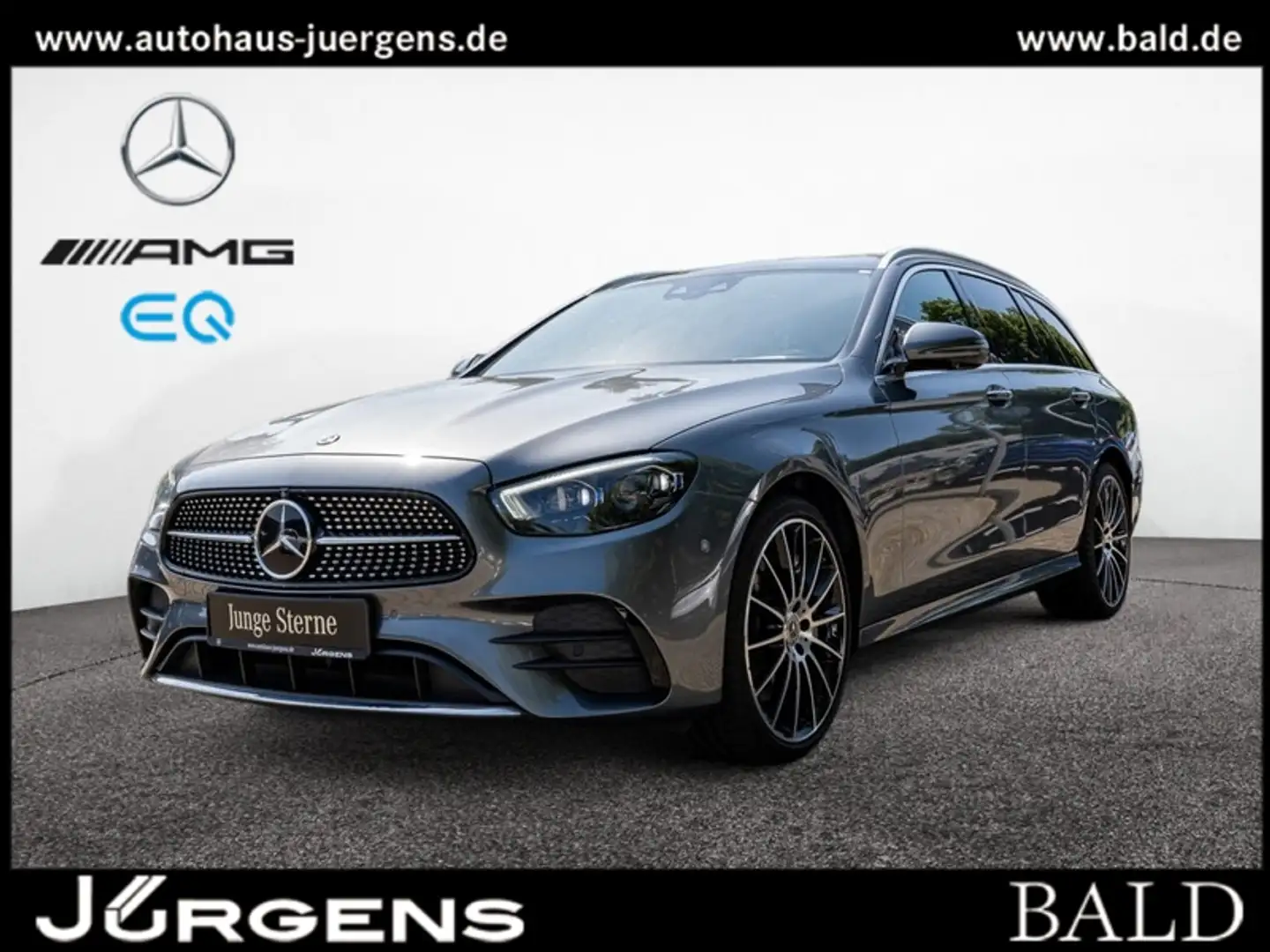 Mercedes-Benz E 400 d 4M T AMG-Sport/MLB/Wide/Pano/Burm/Distr Gris - 2