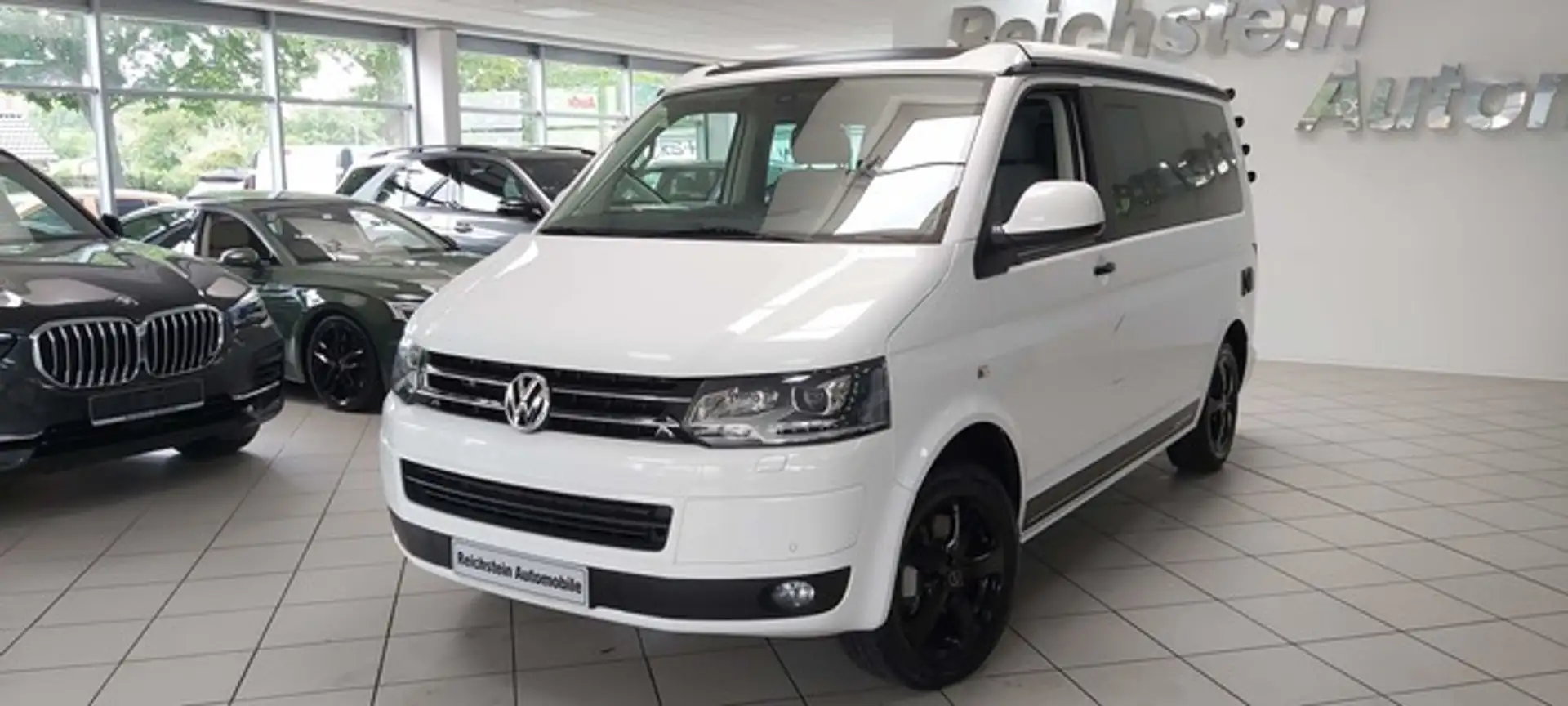 Volkswagen T5 California 2,0 TDI KÜCHE STANDH SCHECKHEFT Blanc - 1