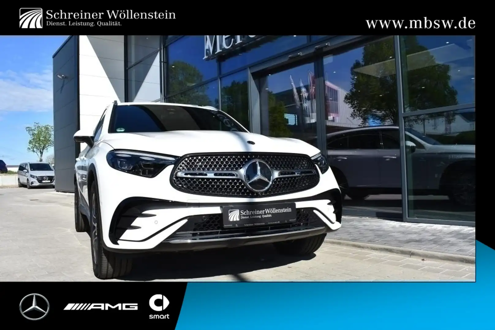Mercedes-Benz GLC 200 4M AMG*AHK*Dig.-Light*Memory*Distr.*360° Wit - 1