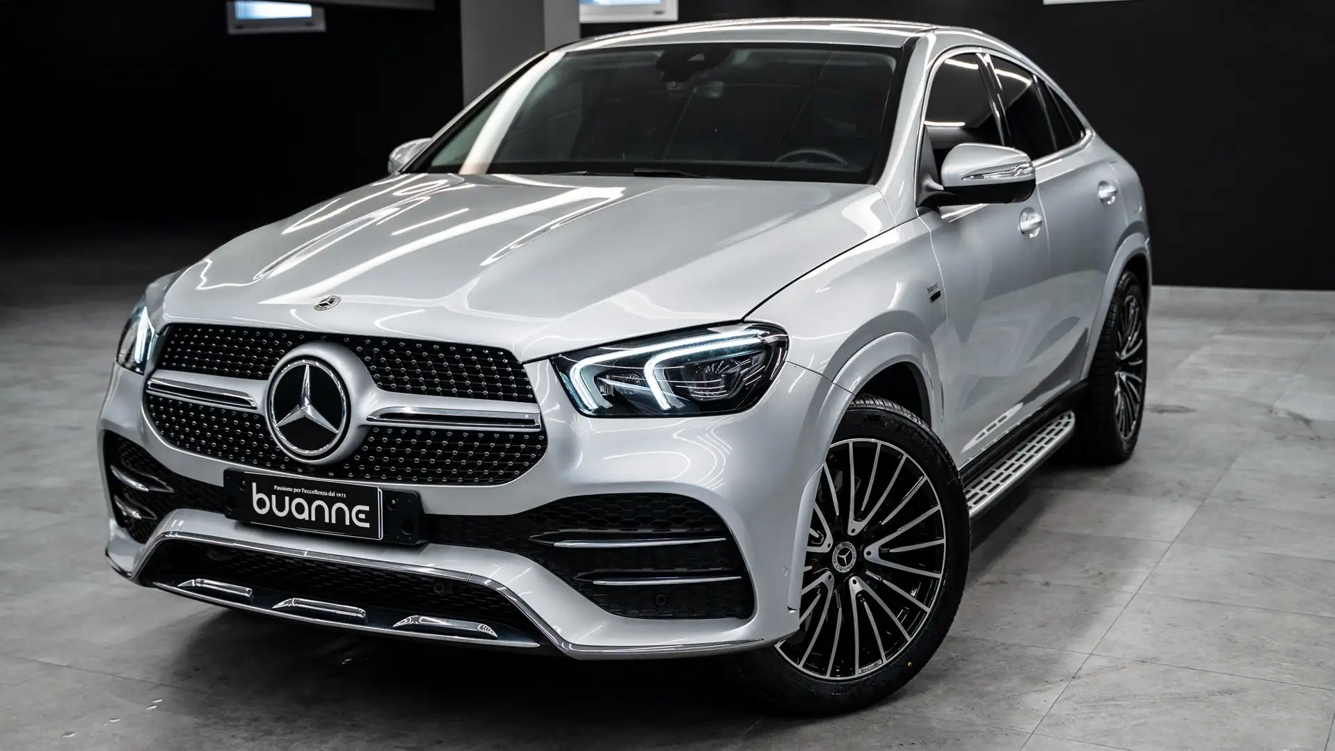 Mercedes-Benz GLE 350 DE 4MATIC COUPE PHEV PREMIUM PLUS SOSP PACK LUCI Grau - 1