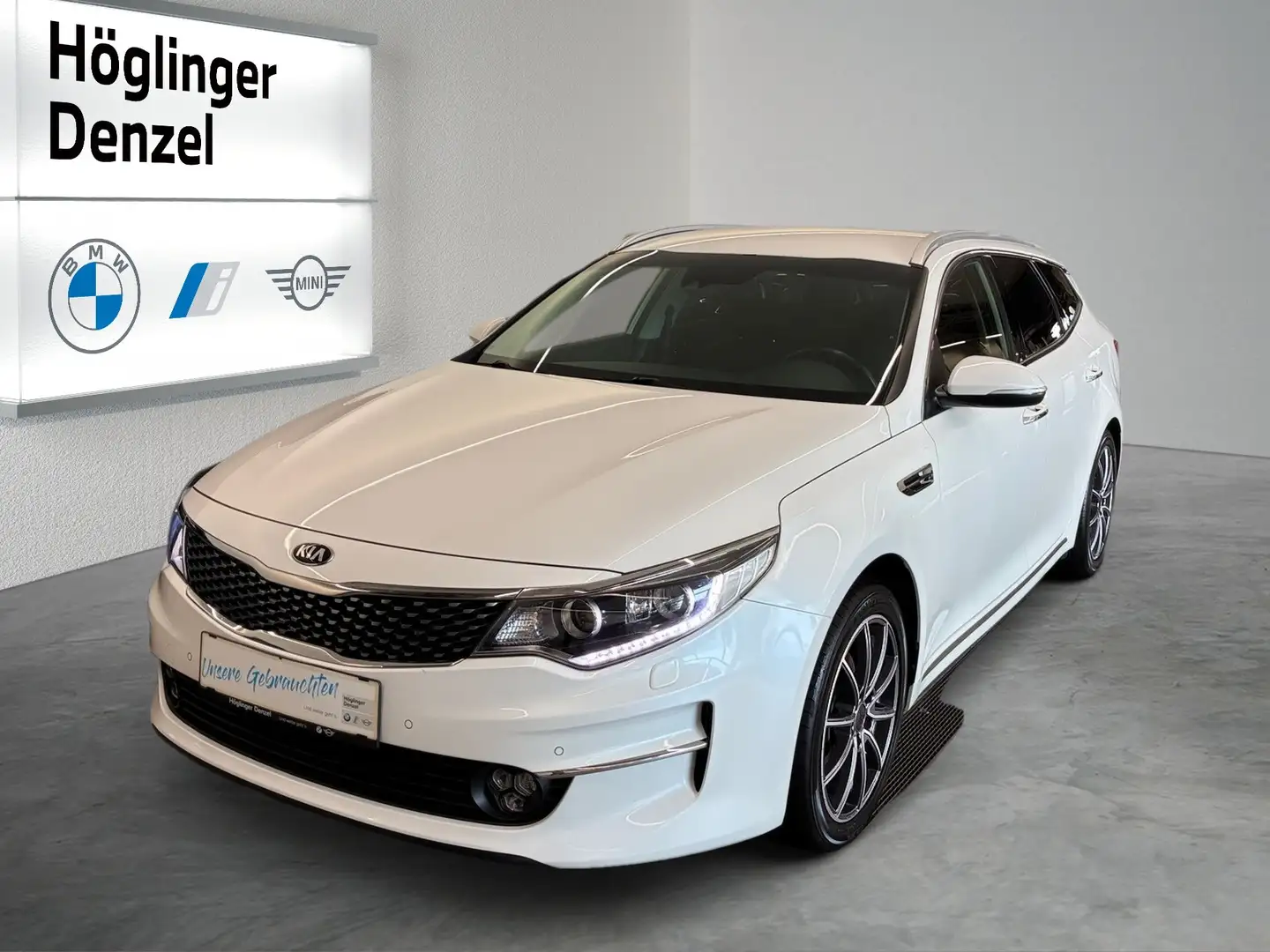 Kia Optima Wagon 1,7 CRDi ISG Gold Weiß - 1