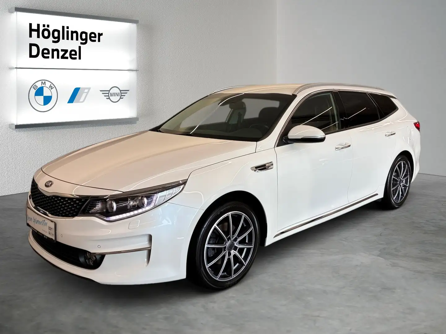 Kia Optima Wagon 1,7 CRDi ISG Gold Weiß - 2