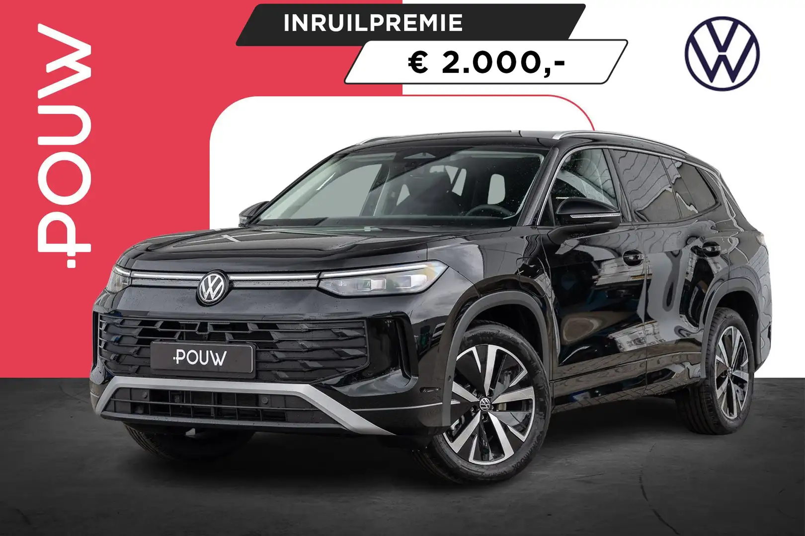 Volkswagen Tayron 1.5 eHybrid 204pk Life Edition | Trekhaak-pakket | Zwart - 1