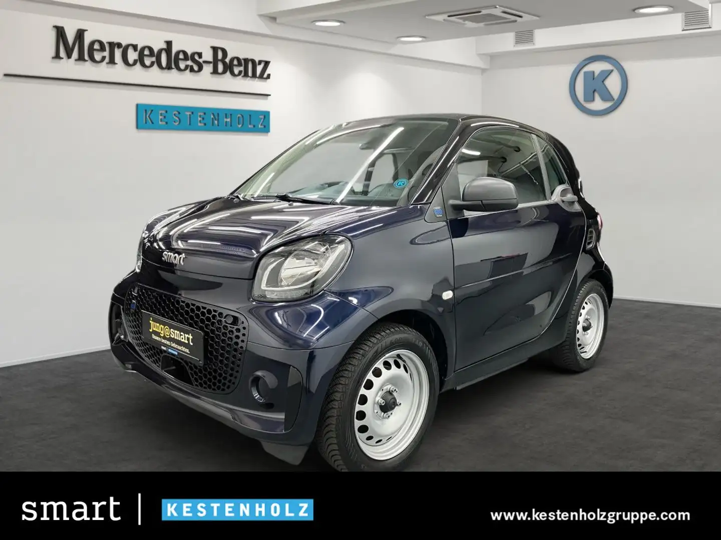 smart forTwo EQ Coupé TEMPO+LED+DAB+KLIMA Bleu - 1