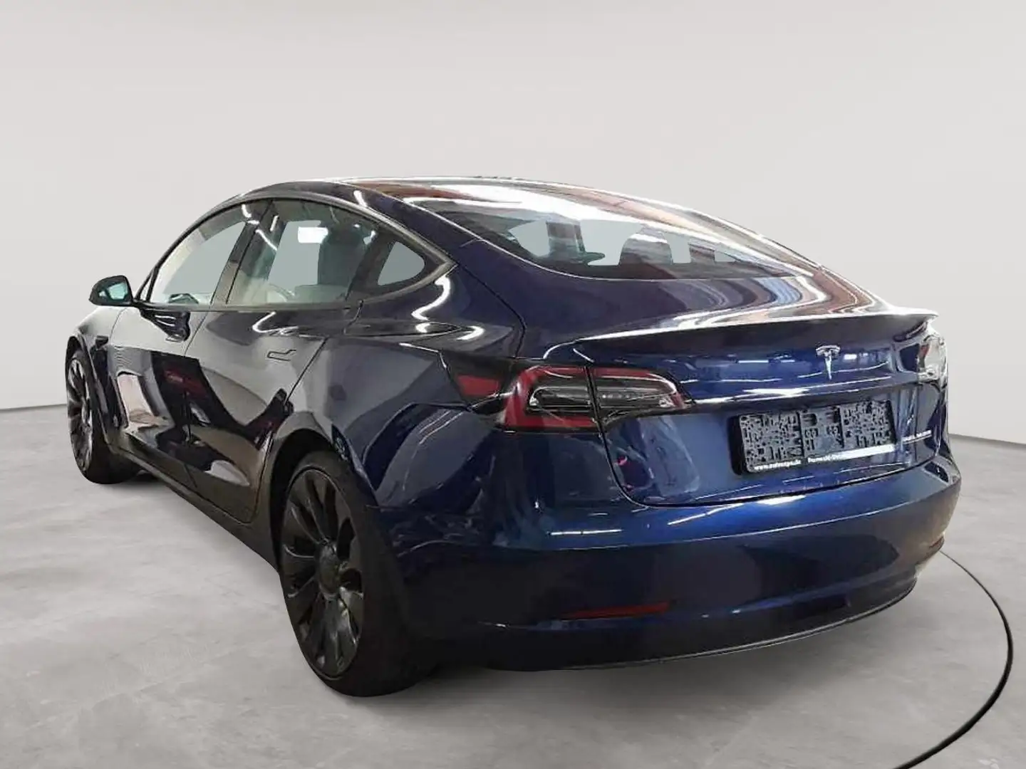 Tesla Model 3 Langstreckenbatt. Allradantrieb Dual Motor Blau - 2