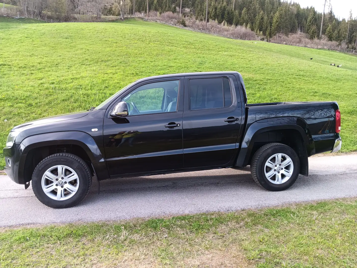 Volkswagen Amarok DC Highline TDI 4x4 zuschaltbar Siyah - 1