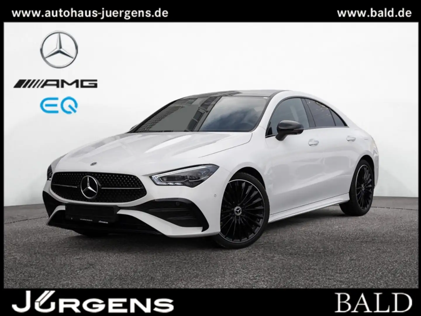 Mercedes-Benz CLA 220 d AMG-Sport/MLB/Pano/Burm/Distr/Totw/19" Weiß - 1