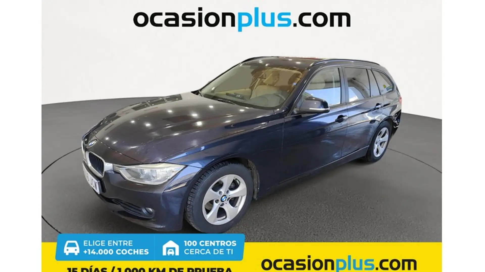 BMW 320 320dA Touring Efficient Dynamics Blauw - 1