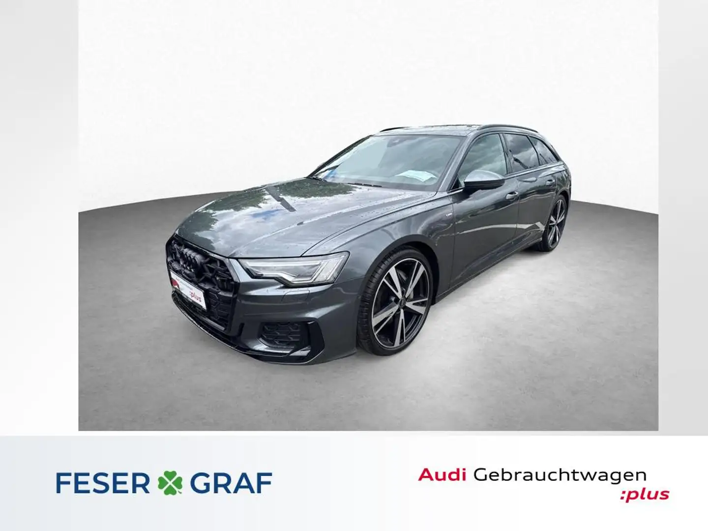 Audi A6 Avant 50 TDI qu 2x S line-Matrix-Pano-ACC- Grau - 1