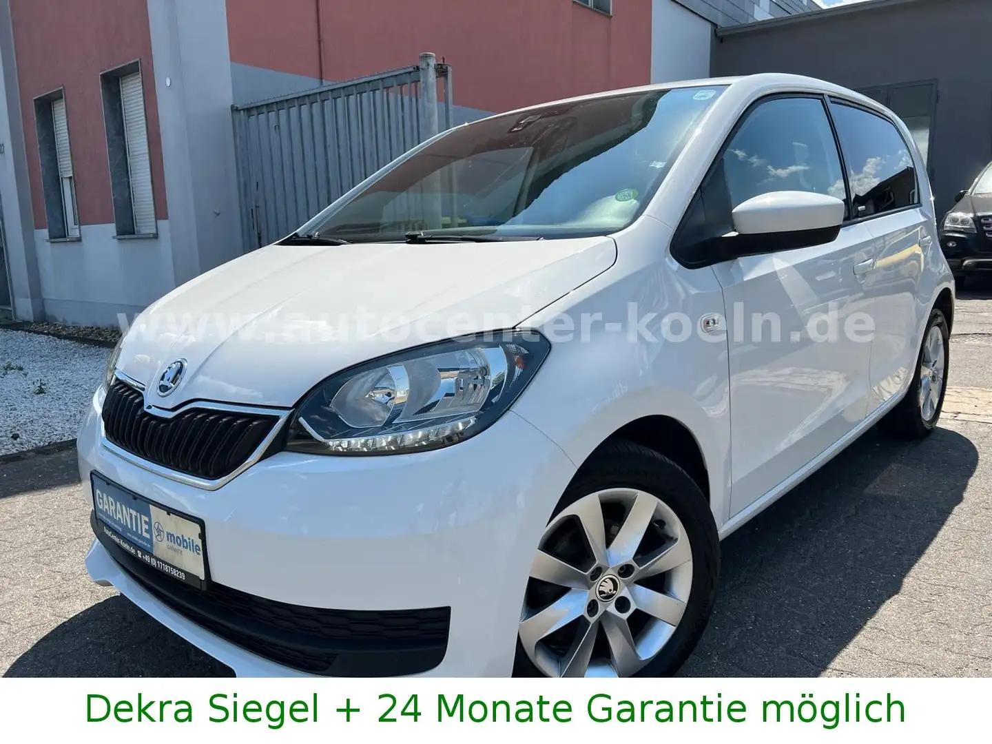 Skoda Citigo 1.0 Clever.Klima.Bluetooth.PDC.SHZ.1-Hand White - 1
