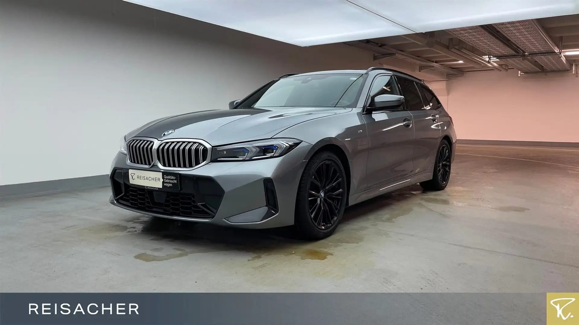 BMW 320 d A Tou M-Sport,Pano,AHK,Autom Grau - 1