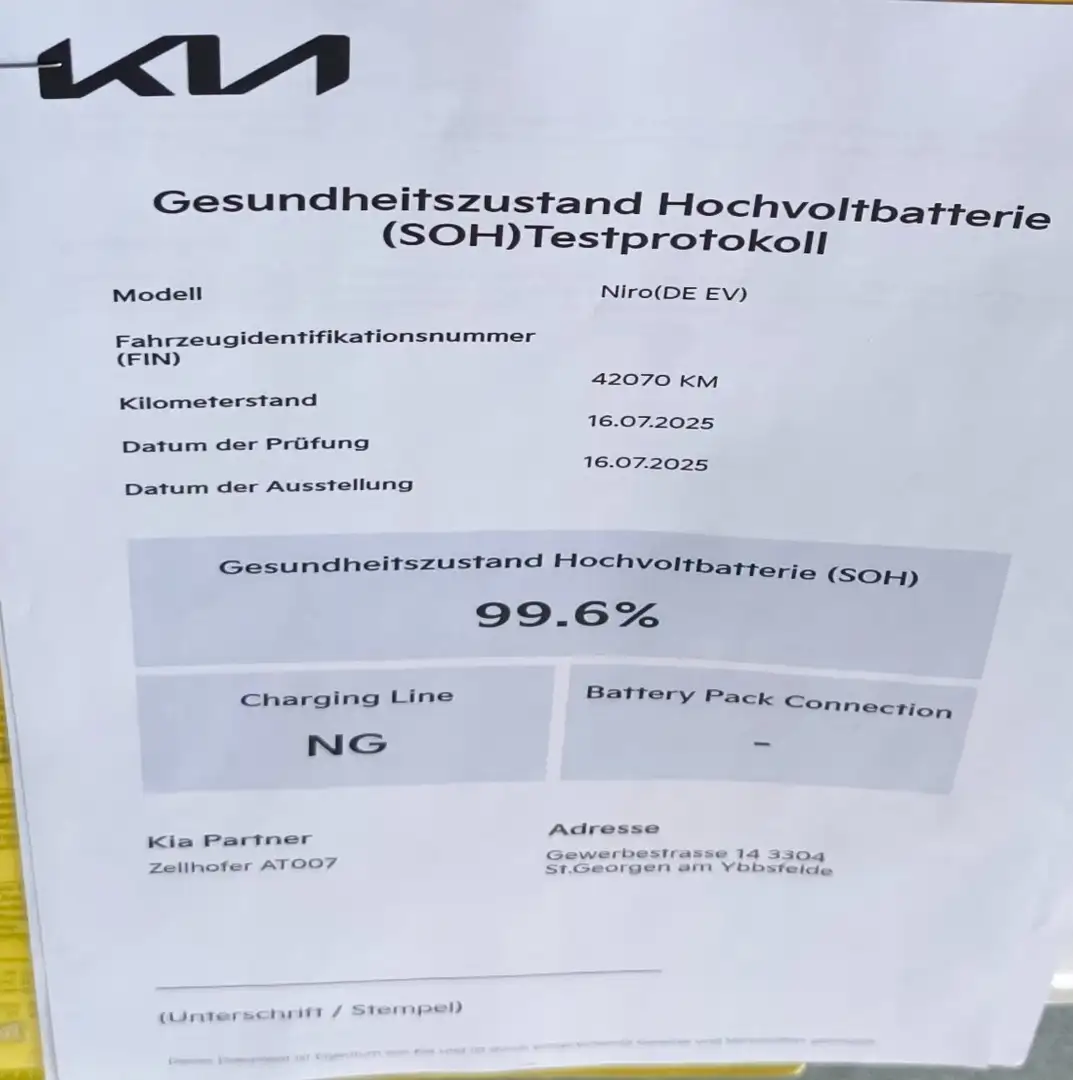 Kia e-Niro Niro EV 64kWh long Range Platin Aut. Platin Gri - 2