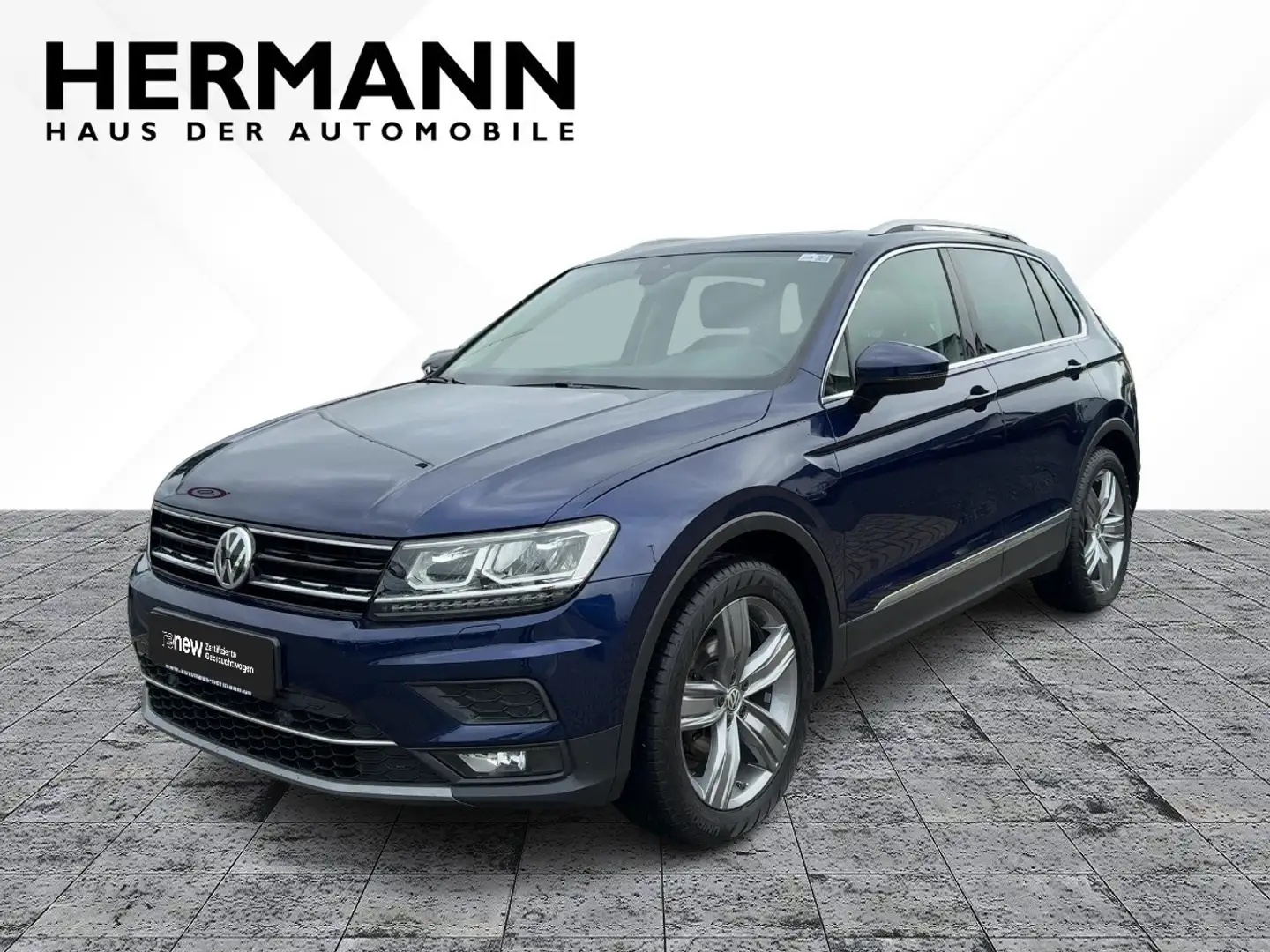 Volkswagen Tiguan 2.0 TDI BMT 4Motion Highline *LED*ACC*LM Blau - 1