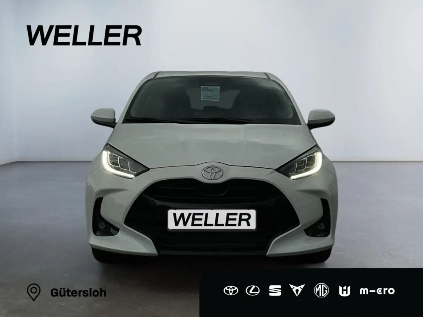 Toyota Yaris Hybrid 116 1.5 Teamplayer *LED*CAM*SHZ*ACC* Blanc - 2
