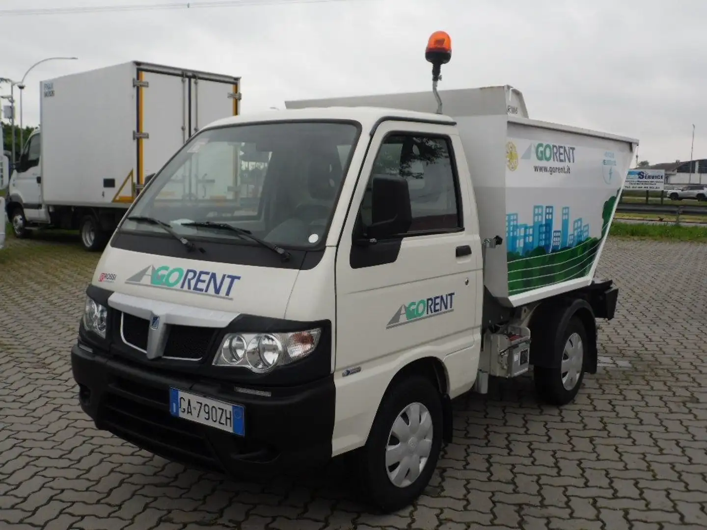 Piaggio Porter Cabinato Electric-Power RACCOLTA RIFIUTI Bianco - 1