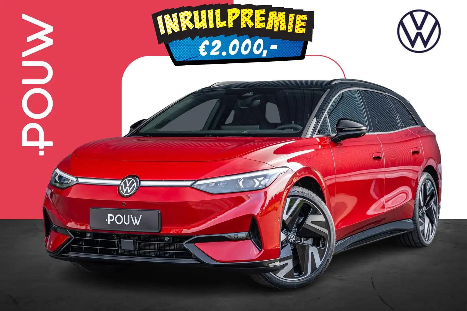 Volkswagen ID.7 Tourer 286pk Pro Limited Edition 77 kWh | Black Ed Rood - 1