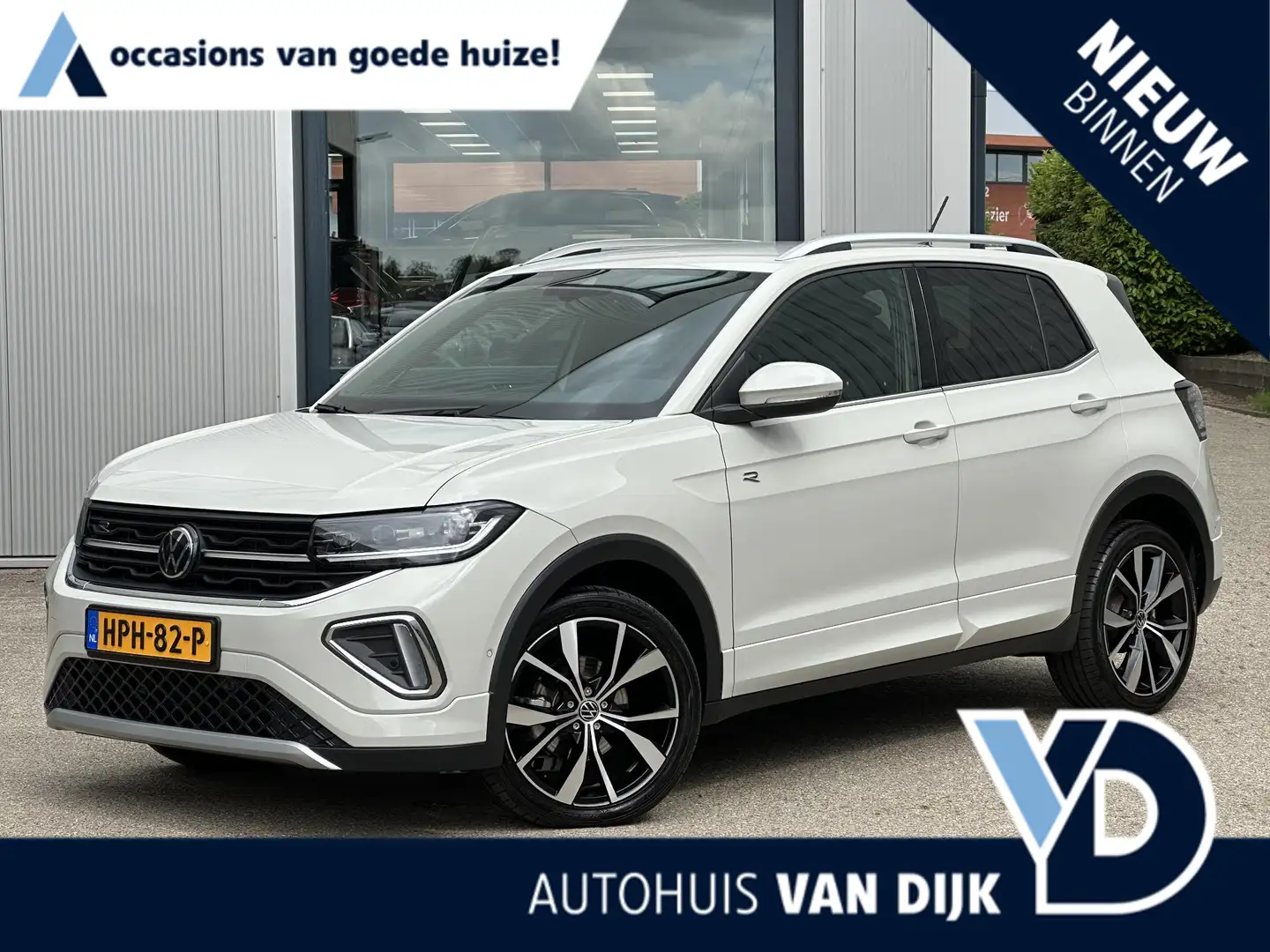 Volkswagen T-Cross 1.5 TSI R-Line Business | Carplay/Navi/18"/Camera/ Grijs - 1