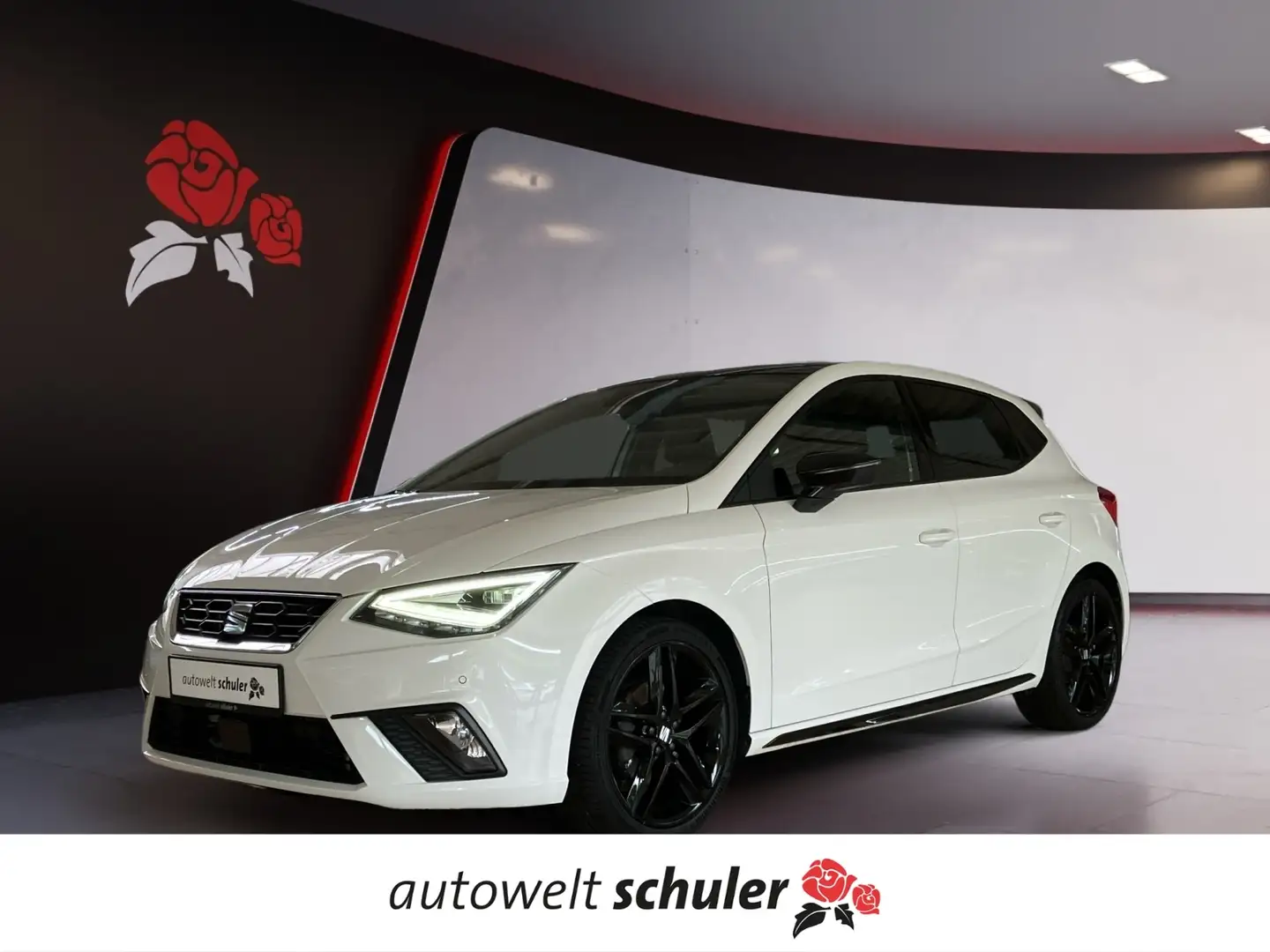 SEAT Ibiza 1.5 TSI DSG FR Black Edition Pano LED Alb - 1